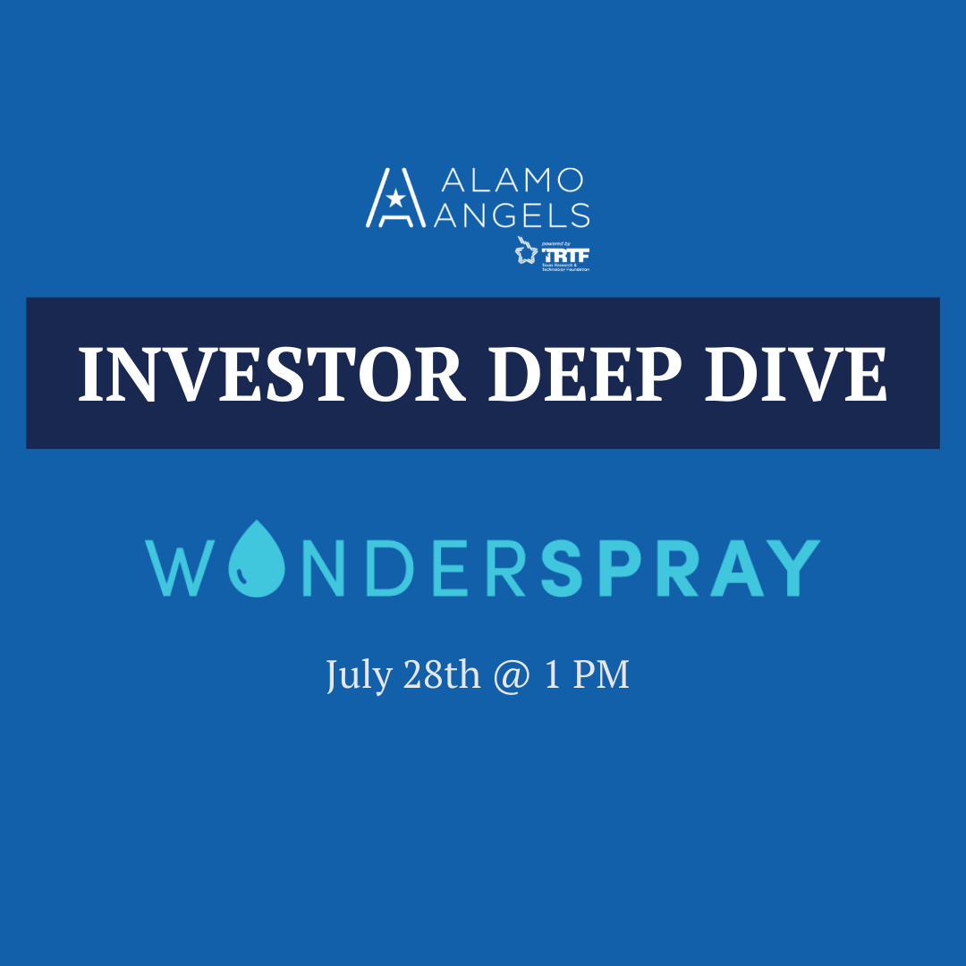 Alamo Angels Investor Deep Dive with WonderSpray