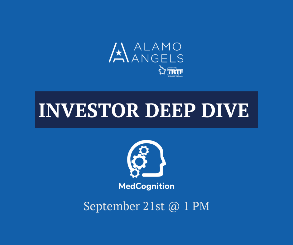 MedCognition Investor Deep Dive with Alamo Angels